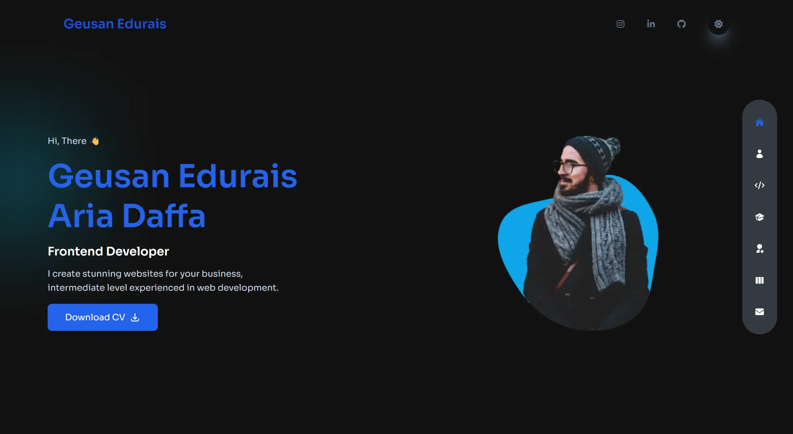 Portfolio Website V1